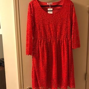 Red Christmas dress